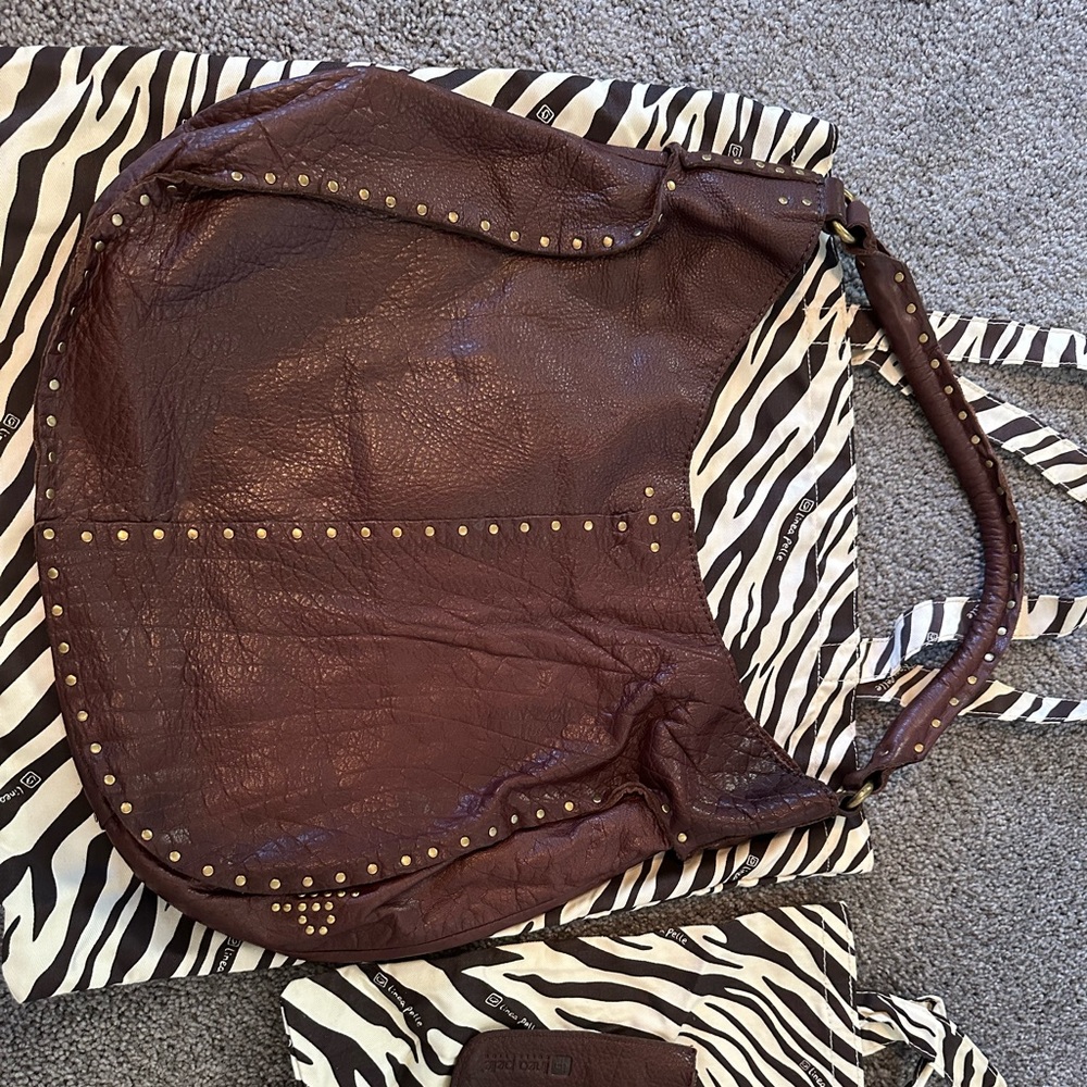Linea Pelle Nico Shoulder bag in Russet